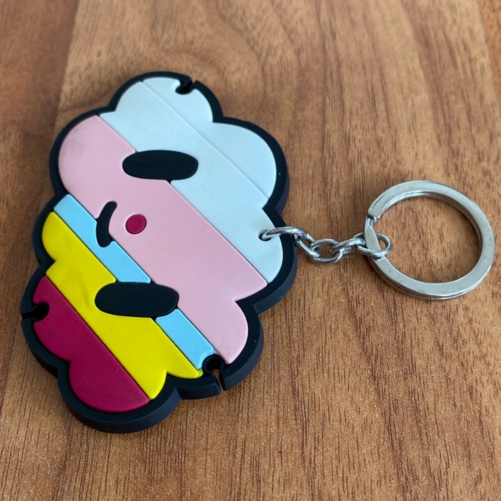 ❤️ Tokidoki Charm Rainbow Cloud Keychain - Picture 2 of 5